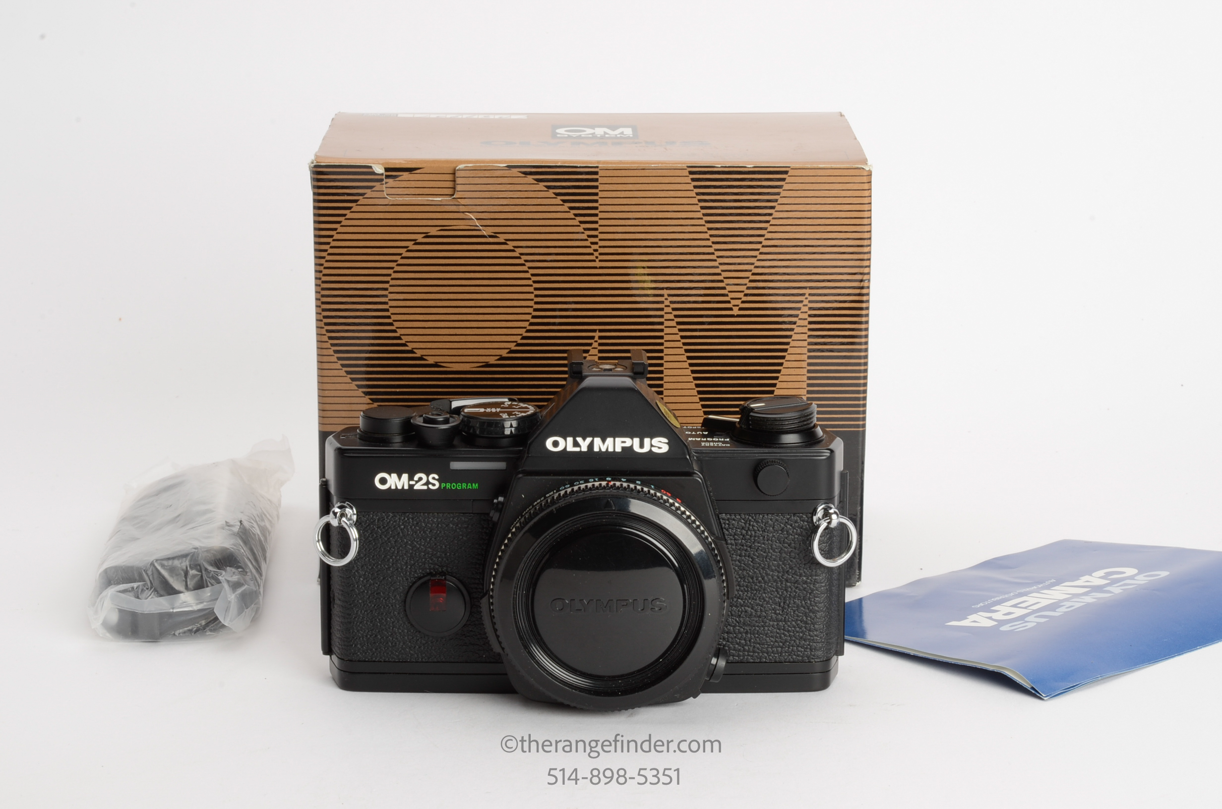 Olympus OM-2S Program Black 35mm Film Camera Body