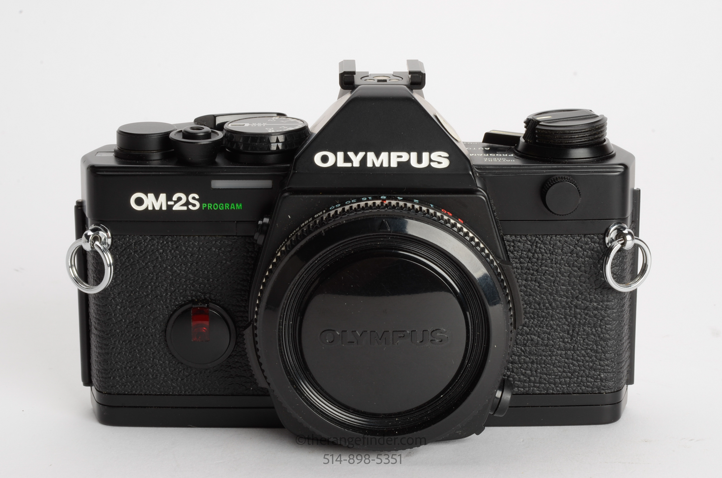 Olympus OM-2S Program Black 35mm Film Camera Body - Image 2