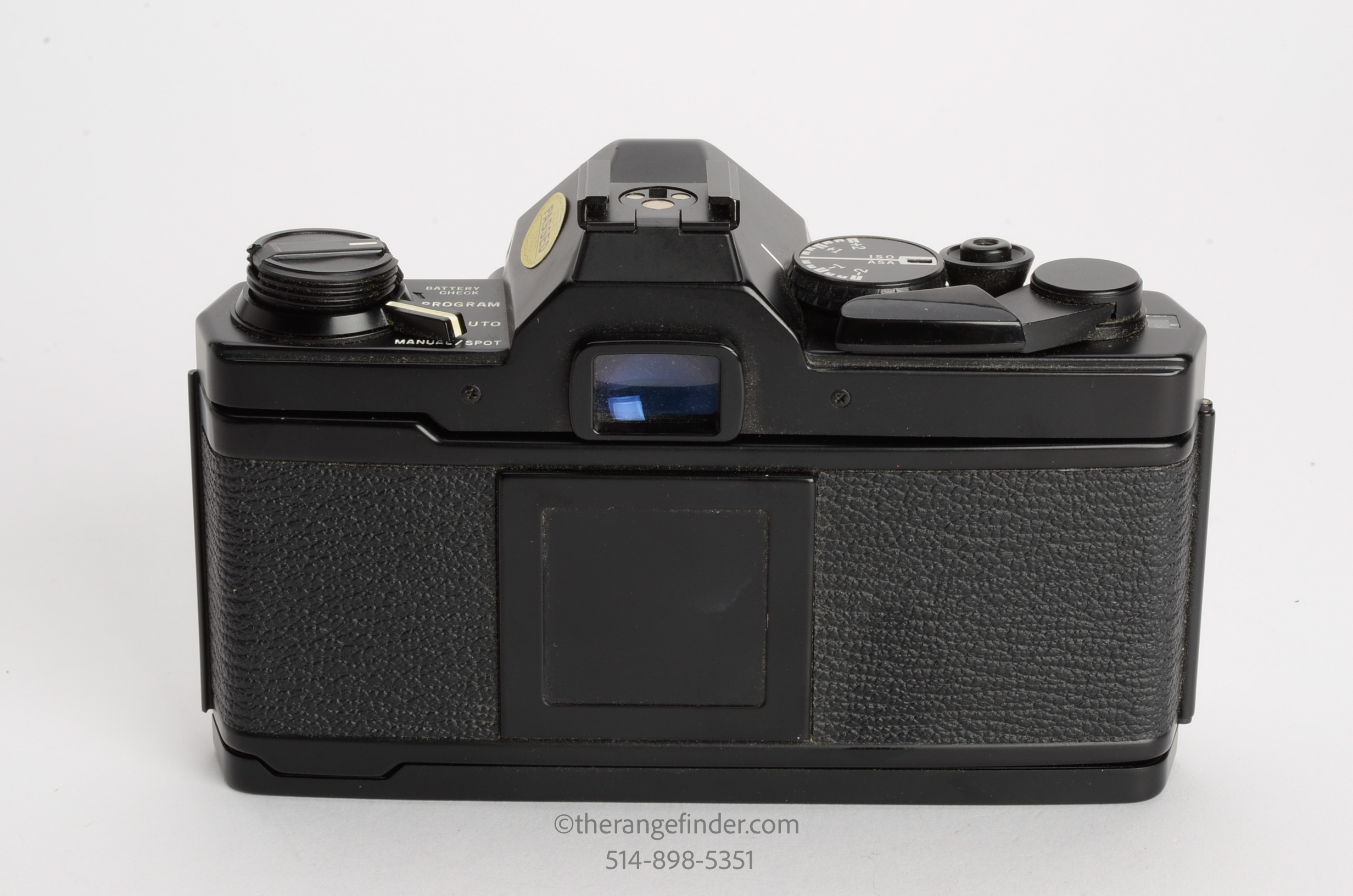 Olympus OM-2S Program Black 35mm Film Camera Body - Image 4