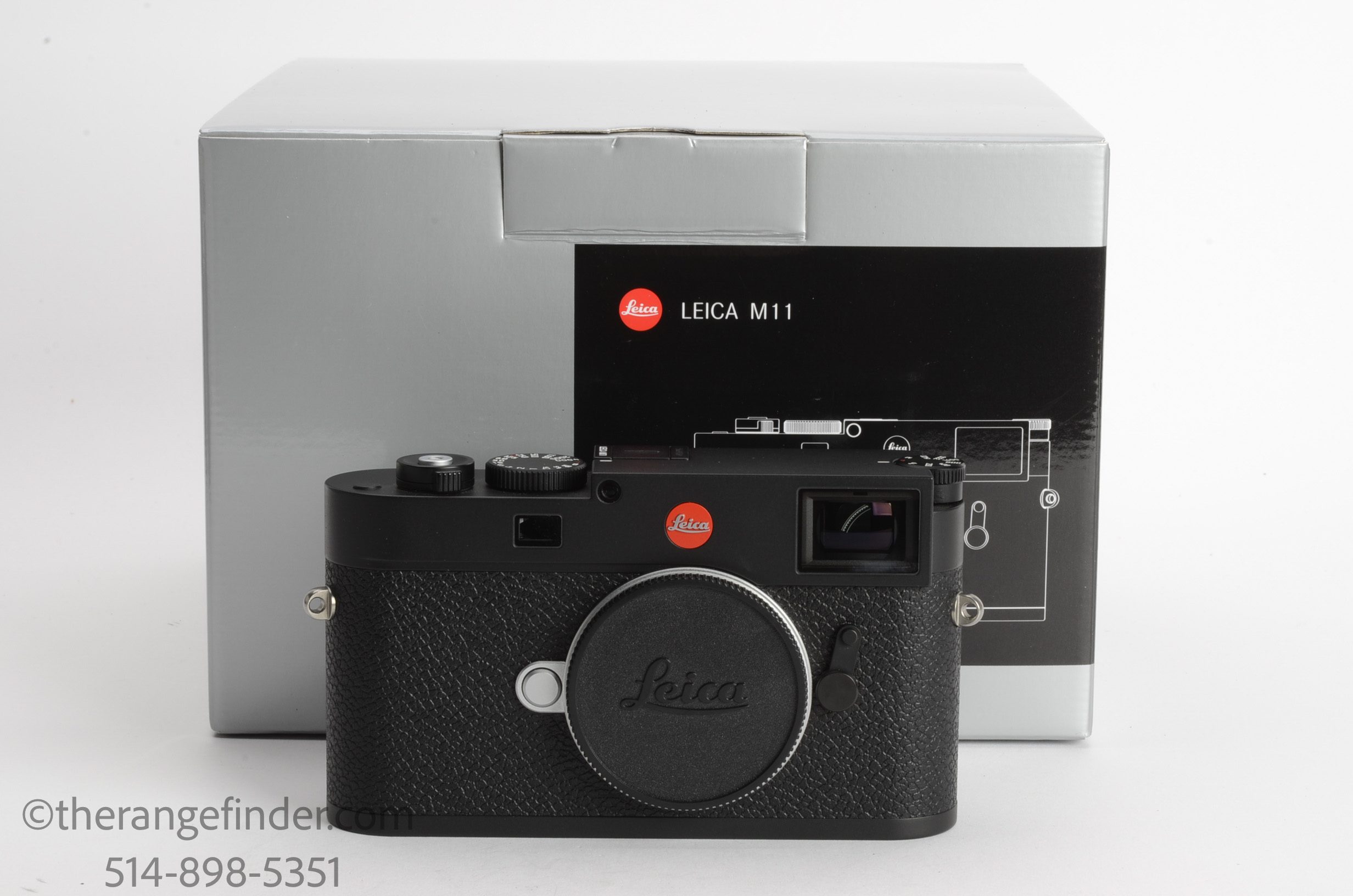 Leica M11 Black Paint 60.3 MP Digital Rangefinder Camera Body 20200 MINT!