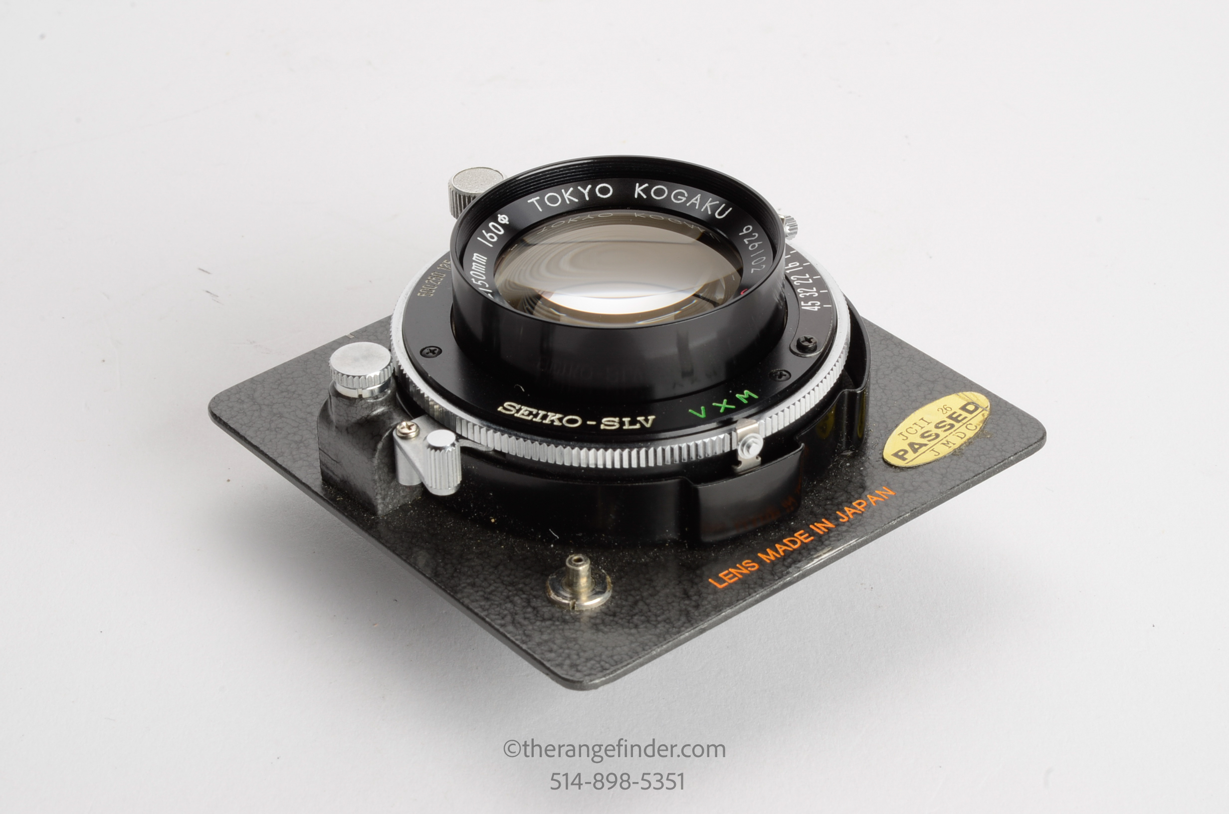 Tokyo Kogaku 150mm f5.6 Super Horseman Lens in Seiko-SLV with CAM - Image 2