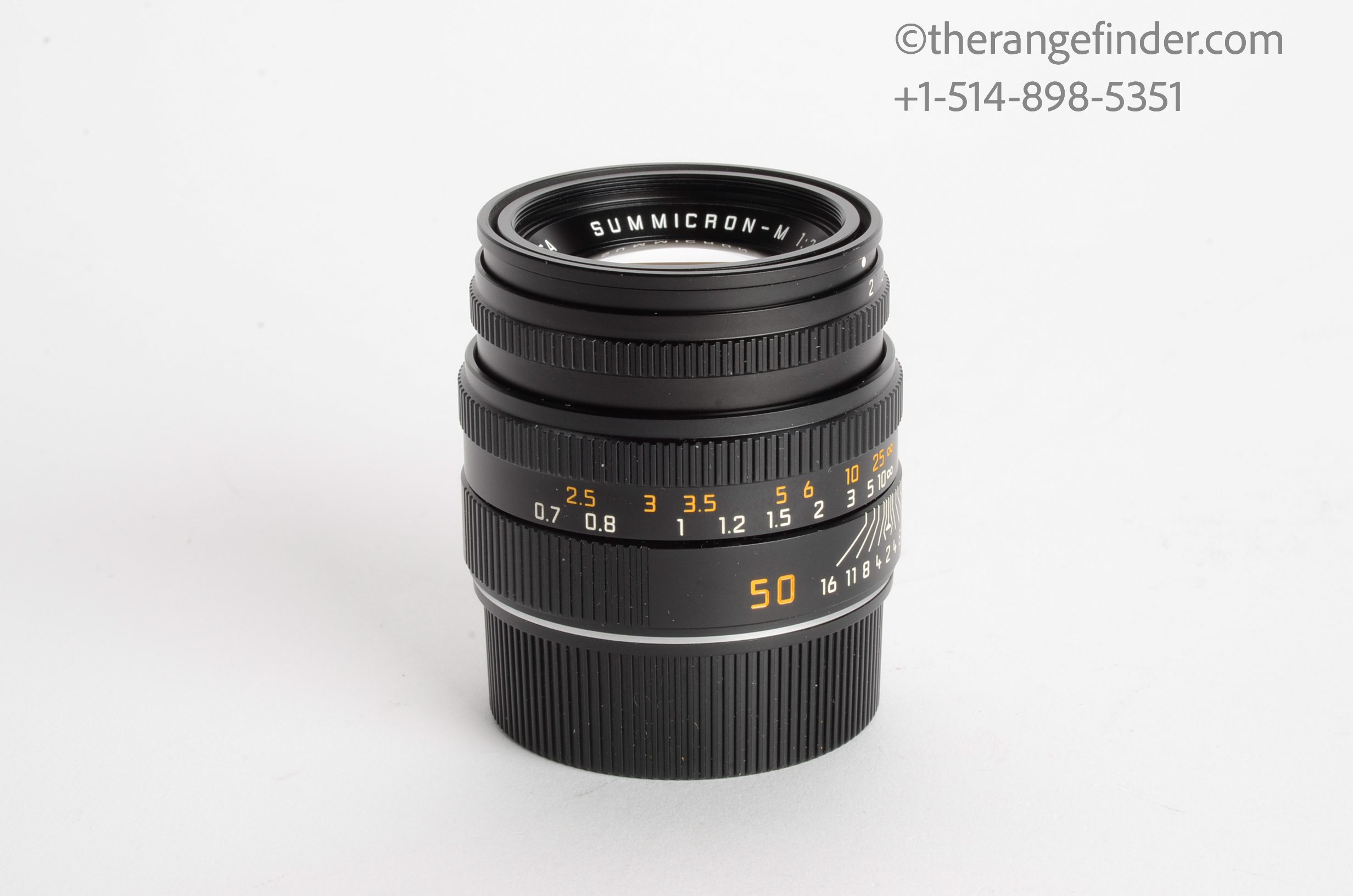 Leica 50mm f2 Summicron-M v.5 6-bit coded Lens 11826 - Image 4