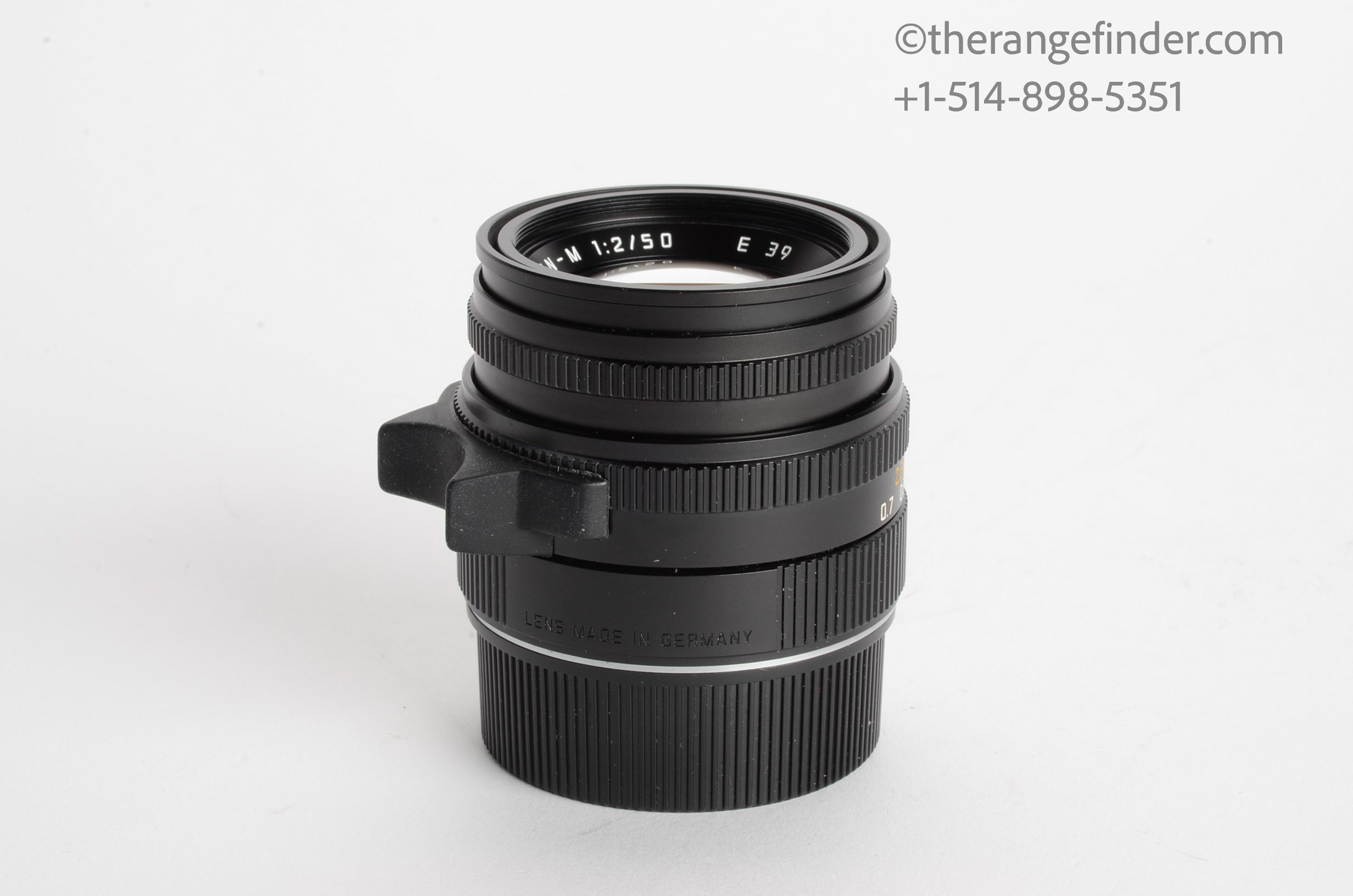 Leica 50mm f2 Summicron-M v.5 6-bit coded Lens 11826 - Image 5