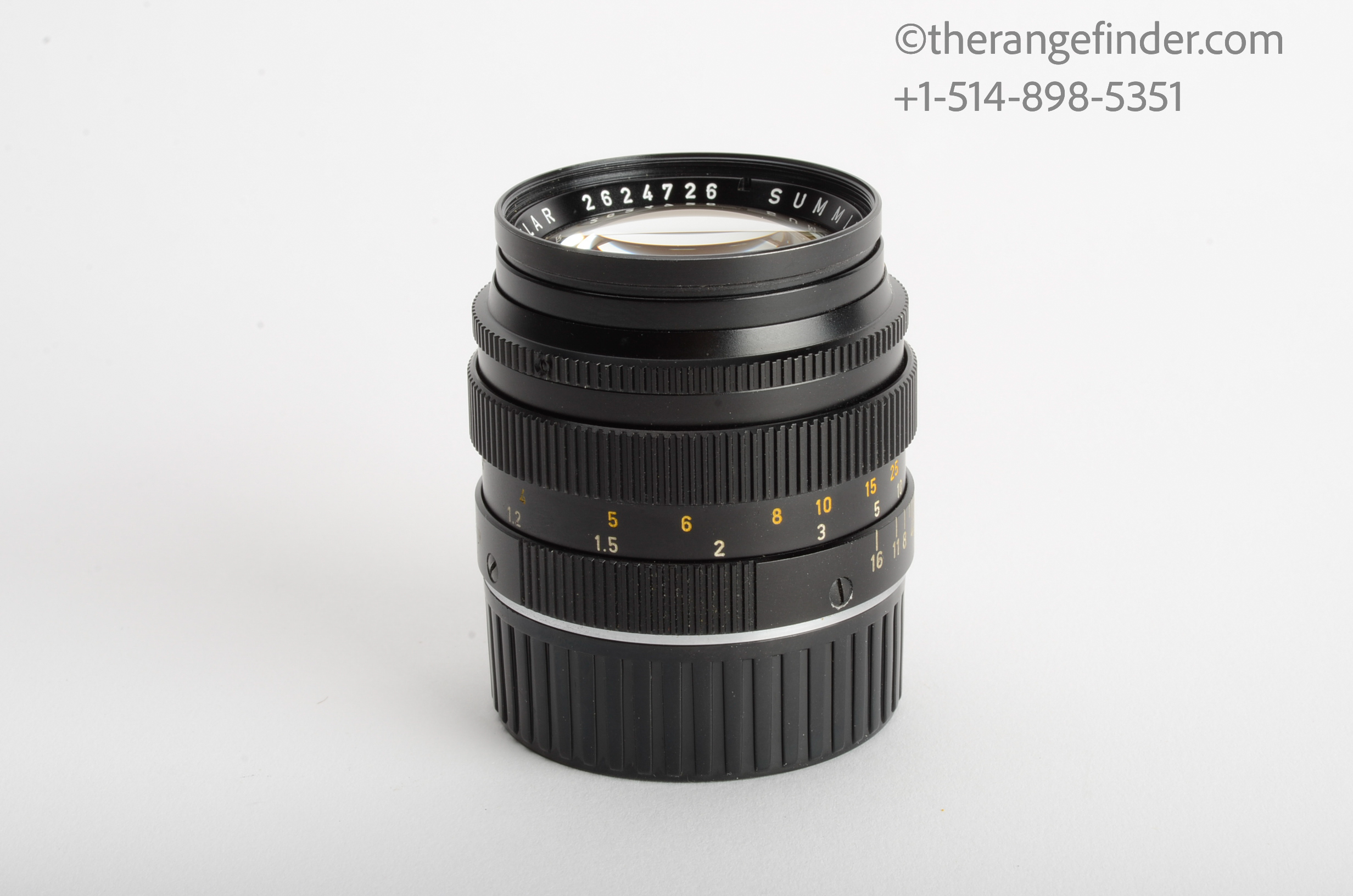 Leica 50mm f1.4 Summilux-M Black 11114 Ver.II Lens - Image 4