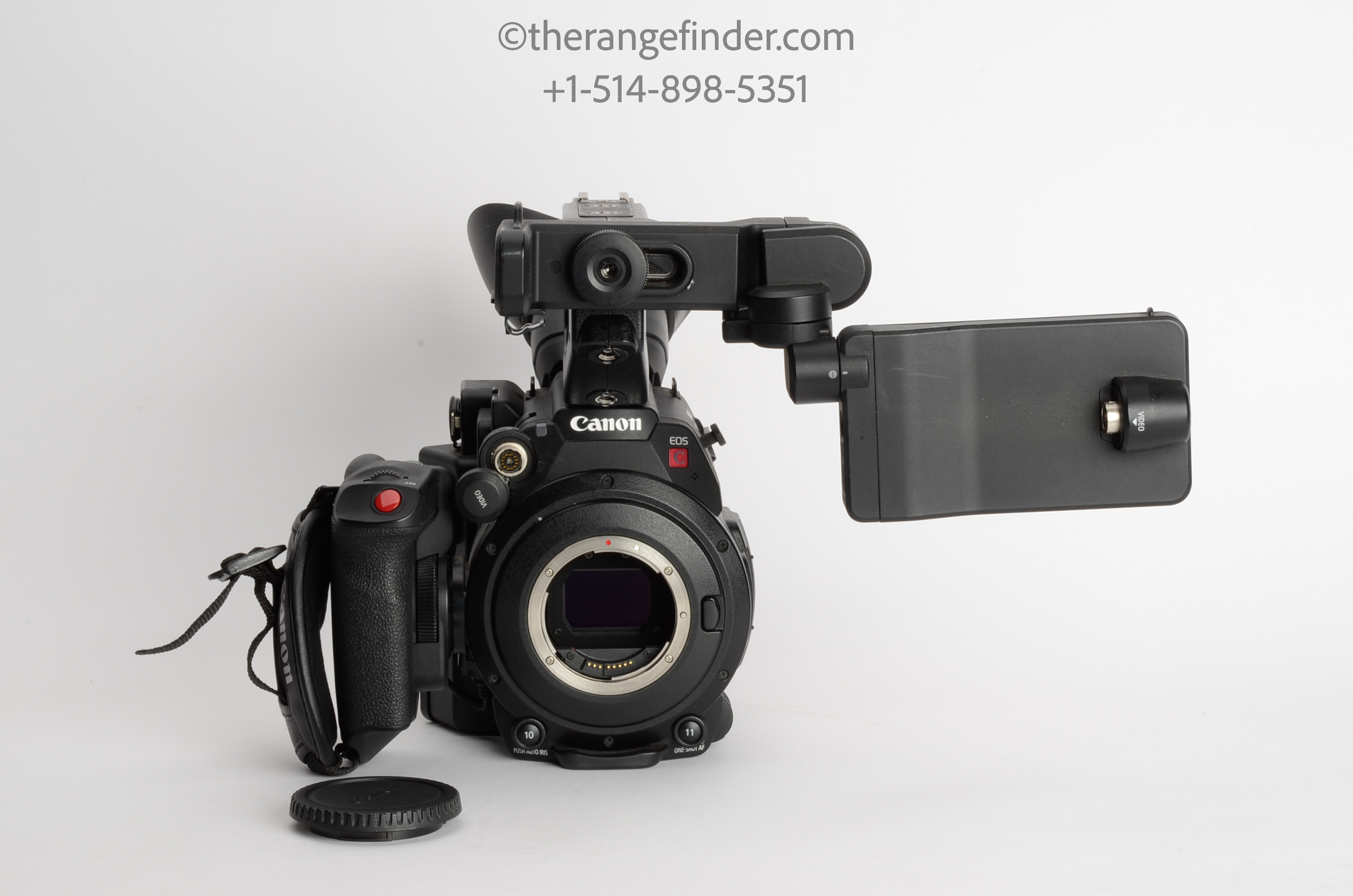 Canon C200 Cinema Camera Bundle w/4" Monitor (EF Mount)