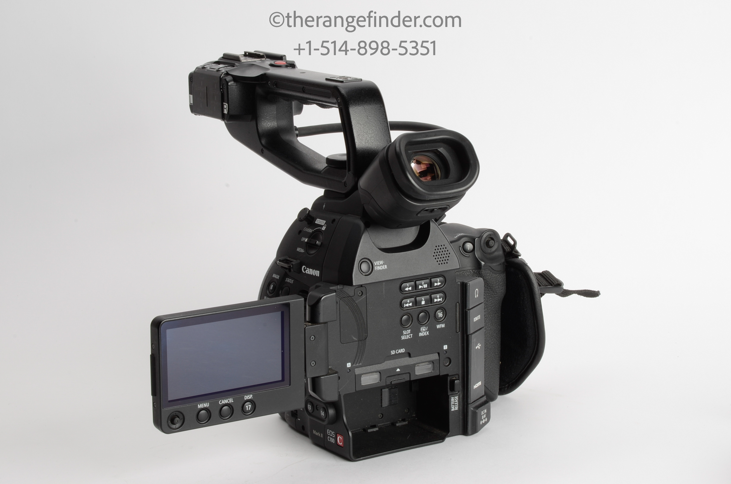 Canon C100 Mark II Cine Camcorder Camera Bundle (EF Mount) - Image 2