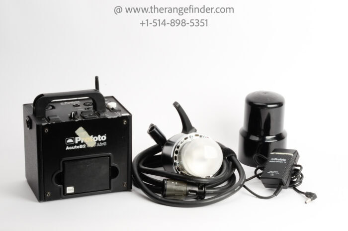 Profoto AcuteB2 600 AirS Generator (Power pack)  & AcuteB Flash head