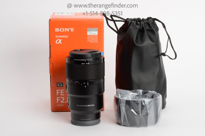 Sony FE 90mm f2.8 G Macro OSS Lens
