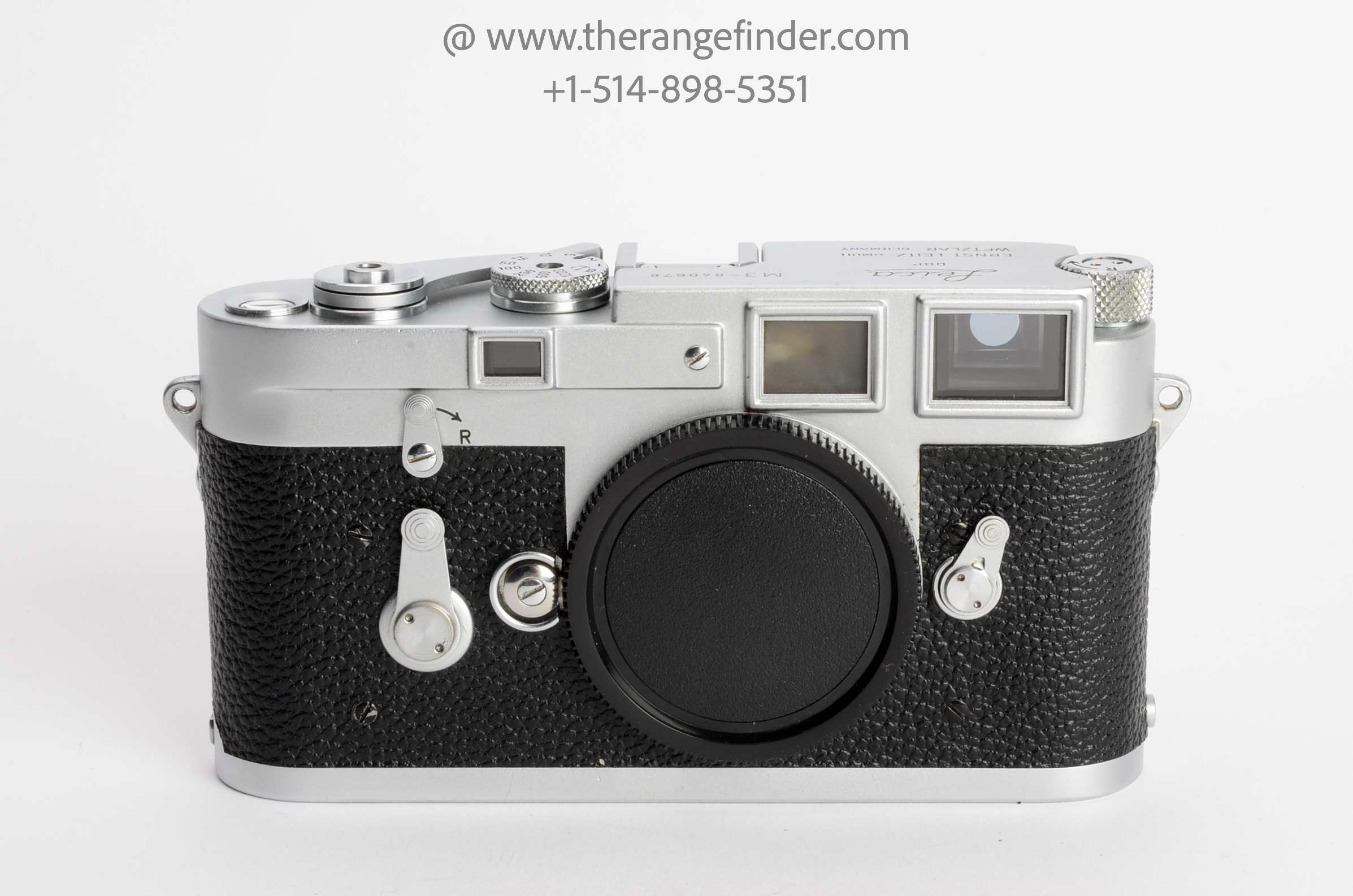 Leica M3 Double Stroke 35mm Rangefinder Camera Body