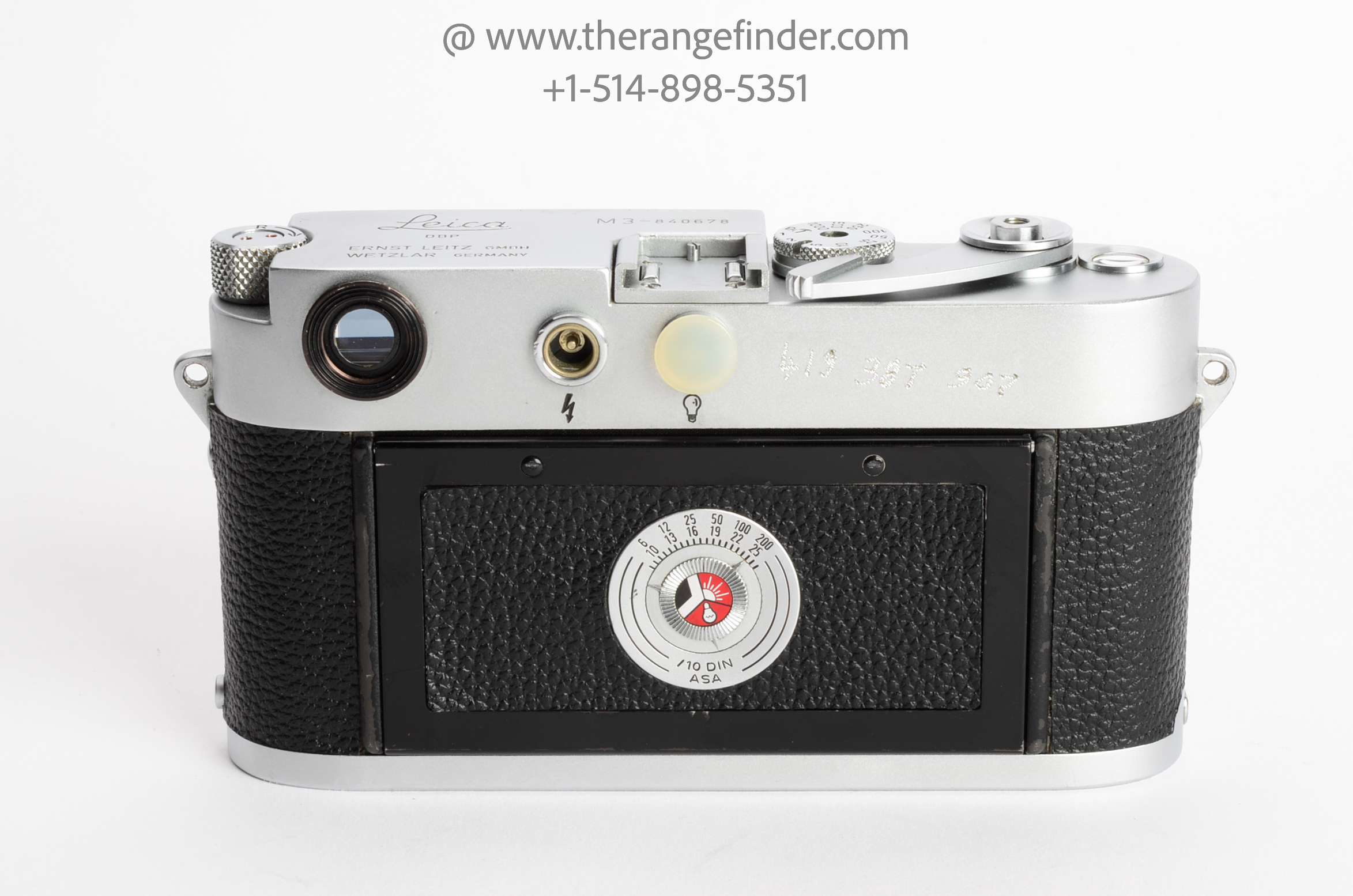 Leica M3 Double Stroke 35mm Rangefinder Camera Body - Image 2