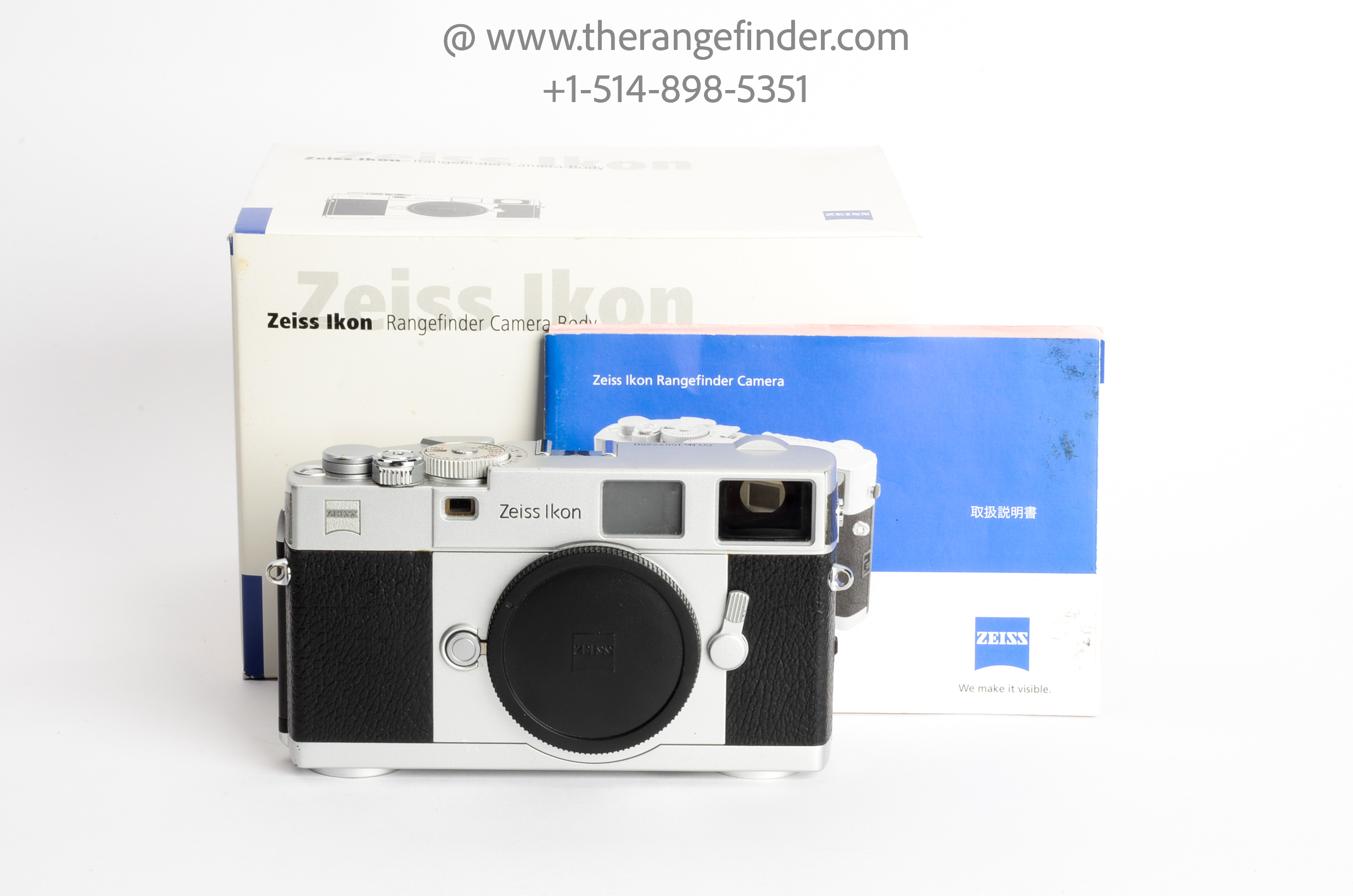 Zeiss Ikon ZM 35mm Film Rangefinder Camera Body