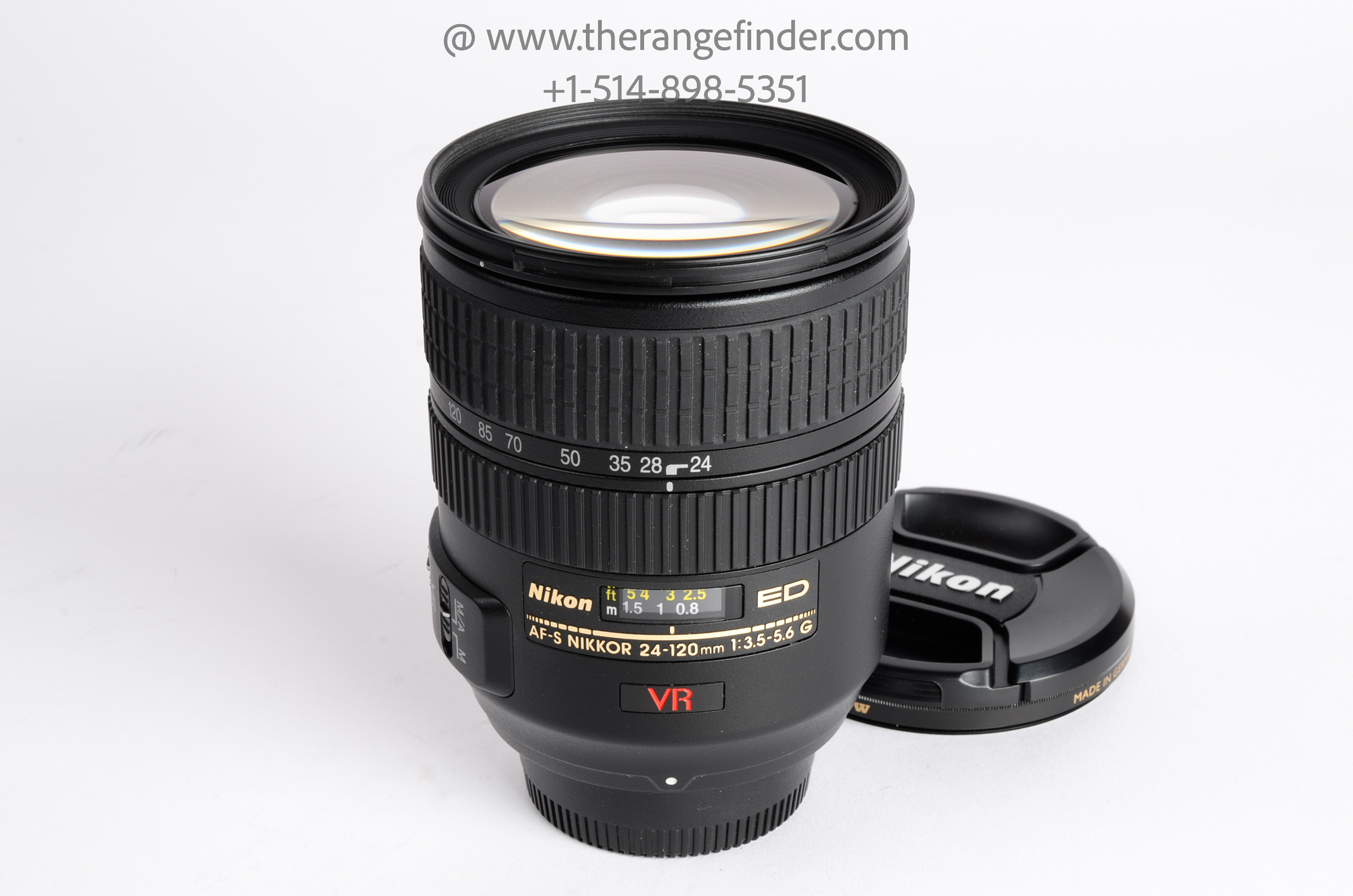 Nikon VR 24-120mm f3.5-5.6 G Nikkor ED Zoom lens